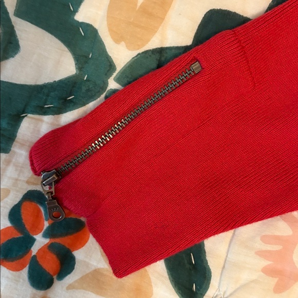 CAbi Vibrant Red Zip-Up Jacket - Picture 3 of 3